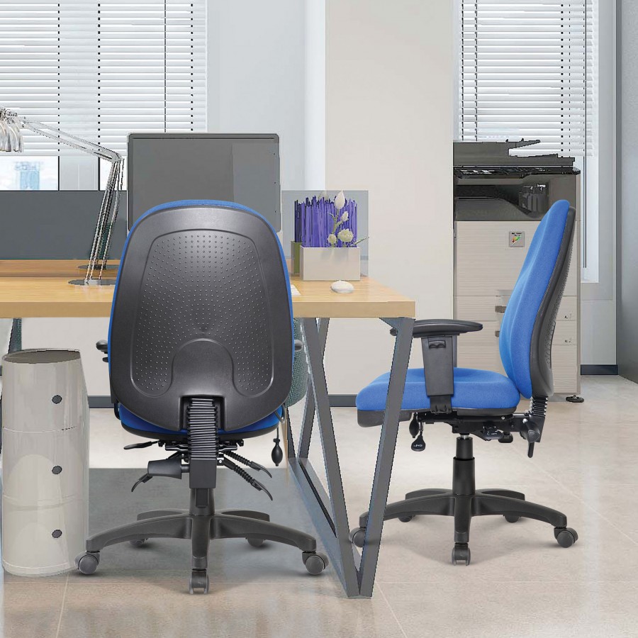 Harrison Fully Loaded Operator Chair With Lumbar